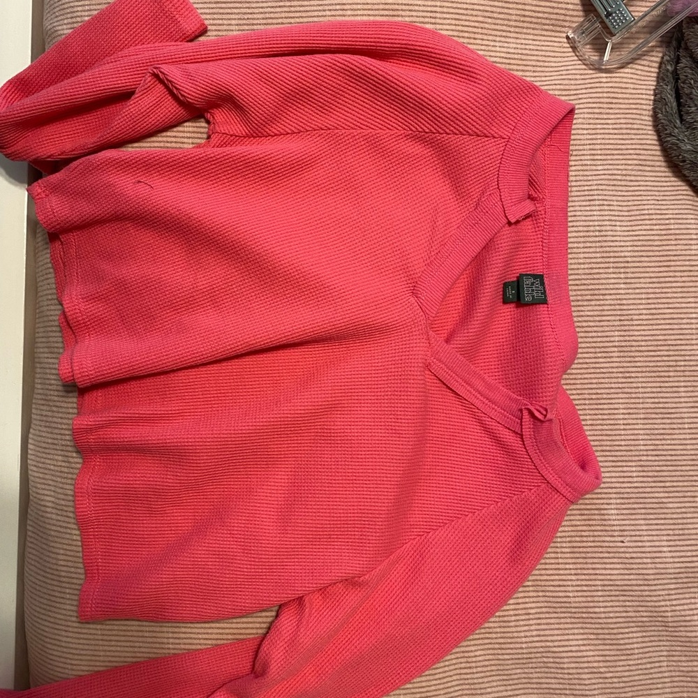 Wild Fable Pink Longsleeve Top